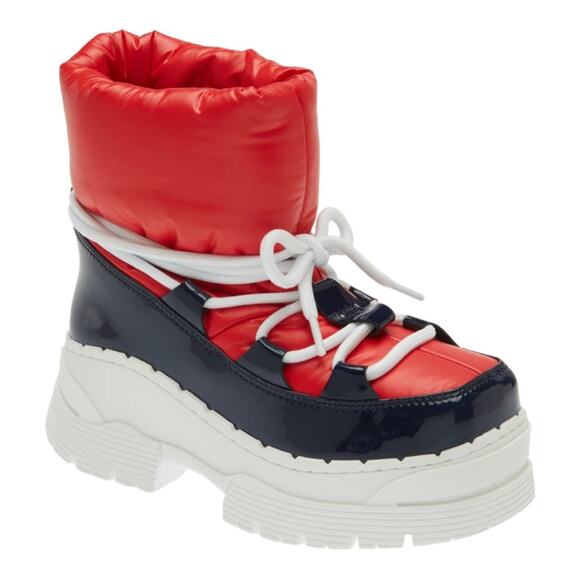 Jeffrey Campbell The Snowies Puffy Platform Chunky Sole Winter Boot Size 9 - Picture 1 of 12